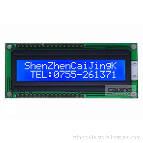 16x2 Character lcd module